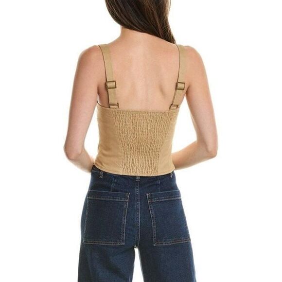 Line & Dot Vivienne Top Khaki Size XS NWT$105 - Picture 2 of 5